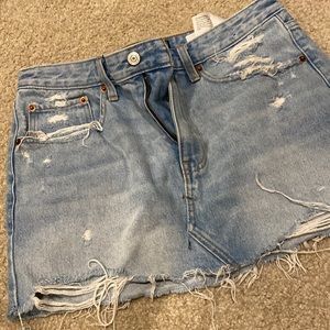Jean skirt